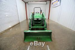 John Deere 4105 Hst Tractor Loader, Open Rops And 4x4