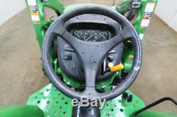 John Deere 4105 Hst Tractor Loader, Open Rops And 4x4