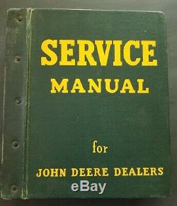 John Deere 420 Series Tractors Service Manual SM 2019 In Binder 1950's