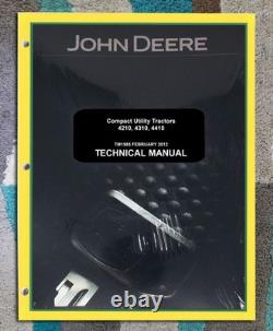 John Deere 4210, 4310, 4410 Utility Tractor Service Technical Manual TM1985
