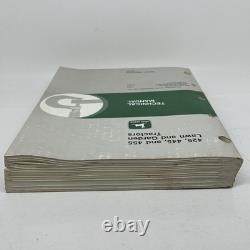 John Deere 425 445 455 Lawn Garden Tractors Technical Service Manual TM1517 1992