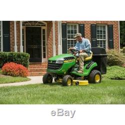John Deere 42'' Twin Bagger 100 Series Tractor Riding Lawn Mower Grass Collector