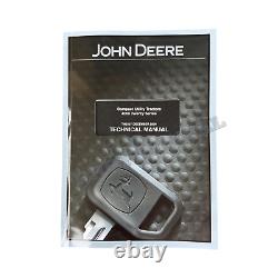 John Deere 4320 4520 4720 4120 Tractor Repair Service Technical Manual Tm2137