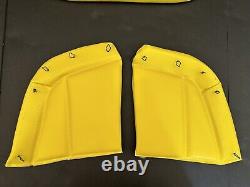 John Deere 435, 430, 1010 tractor, seat cushion set Yellow made in USA