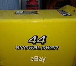 John Deere 44 Snow Blower X300 X500 X324 X520 X320 X324 tractor 2 stage blower