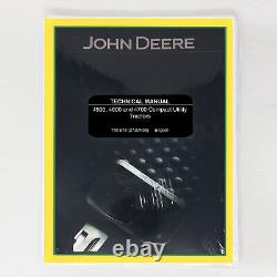 John Deere 4500, 4600, 4700 Utility Tractor Service Technical Manual TM1679
