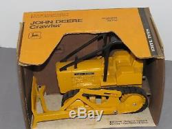 John Deere 450 Crawler Dozer Tractor Toy Ertl 1/16th New Box OLDER Yellow Brown