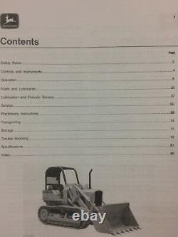 John Deere 450c Crawler Dozer Loader Service Operators Parts Manual 1,000 Pages