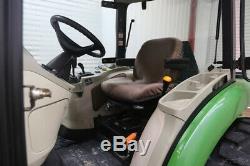 John Deere 4520 Hst Cab Tractor Loader, Ac/heat, Radio, Hst, 4x4