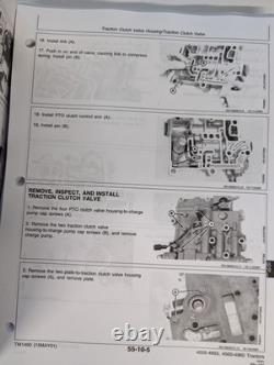 John Deere 4555,4755,4955,4560,4760,4960 Tractor Technical Service Manual TM1460