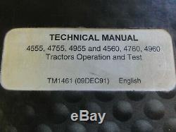 John Deere 4555 4755 4955 4560 4760 4960 Tractors Technical Manual TM1461