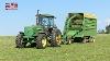 John Deere 4650 Tractor Chopping Alfalfa