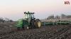 John Deere 4755 U0026 8960 Tractors Planting Corn