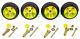 John Deere 48 & 54 Inch Gauge Wheel Set For 425 445 & 455 Tractors