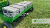 John Deere 48 Tow Behind Plug Aerator With Pneumetic Tires Pa 480jd Lppa48jd