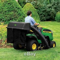 John Deere 48 in. Twin Bagger for 100 Series Tractors with Bagging Blades