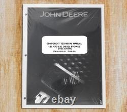 John Deere 4.5L 4045 6.8L 6068 Diesel Engine Service Repair Tech Manual CTM104
