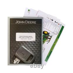 John Deere 5085e 5100e Tractor Repair Service Technical Manual Tm128319 +bonus