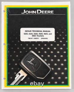John Deere 5225 5325 5425 5525 5625 5603 Tractor Repair Manual TM2187