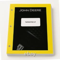 John Deere 5730 & 5830 Forage Harvester Tractor Technical Service Manual TM1352