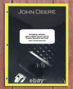 John Deere 6020, 6920S SE Tractors Operation and Tests Service Manual TM4741
