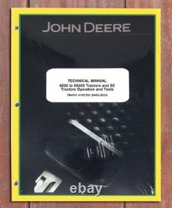 John Deere 6020, 6920S SE Tractors Operation and Tests Service Manual TM4741