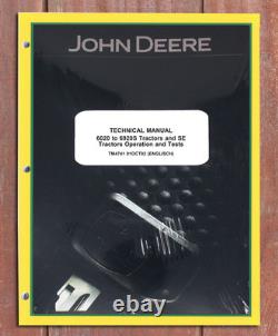 John Deere 6020, 6920S SE Tractors Operation and Tests Service Manual TM4741