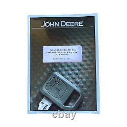 John Deere 6105d 6115d 6130d 6140d Tractor Repair Service Manual +bonus