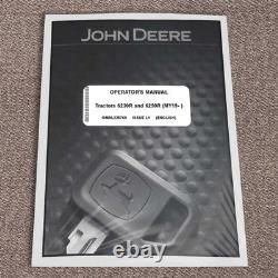 John Deere 6230R, 6250R Tractor Owners Operators Manual OMAL228760