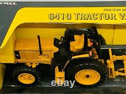 John Deere 6410 Tractor with Mower Industrial Die-Cast Metal Toy 116 NIB