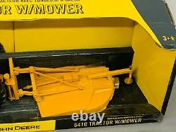 John Deere 6410 Tractor with Mower Industrial Die-Cast Metal Toy 116 NIB