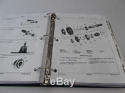John Deere 650 & 750 Tractor Technical Service Repair Shop Manual Book TM-1242