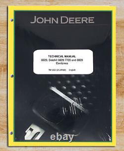 John Deere 6620 7720, 8820 Combines Tractor Technical Service Manual TM1202