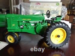 John Deere 70 Tractor & Wagon 1/16 Diecast & Case 6355 Whittler Rc2 Ertl 2003