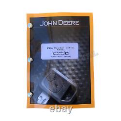 John Deere 750k Crawler Dozer Operation Test Service Manual+! Bonus