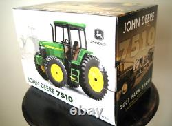 John Deere 7510 with Front Assist 2001 Farm Show Limited ED 1/2500 #15193A NIB
