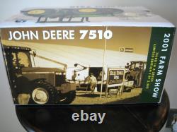 John Deere 7510 with Front Assist 2001 Farm Show Limited ED 1/2500 #15193A NIB