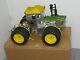 John Deere 7520 4wd Tractor Precision Engineering 116 Toy Chrome & Green Custom