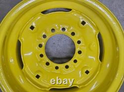 John Deere 755 855 955 Tractor OEM Turf Tire Rear Rims JD Part # AM102096