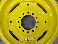 John Deere 755, 855, 955 Tractor Set of Two Rear Rims JD Part # AM102096 Size 15