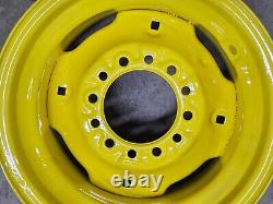 John Deere 755, 855, 955 Tractor Set of Two Rear Rims JD Part # AM102096 Size 15
