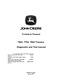 John Deere 7600 7700 7800 Tractor Genuine Technical Operation Test Manual Tm1501
