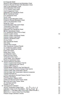 John Deere 7600 7700 7800 Tractor Genuine technical Operation Test manual TM1501