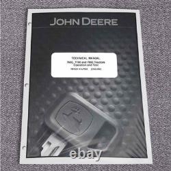 John Deere 7600, 7700,7800 Tractor Operation & Test Service Repair Manual TM1501