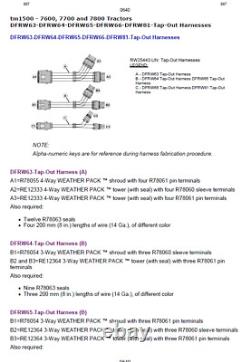 John Deere 7600 7700 7800 Tractor Repair Technical Manual Service TM1500