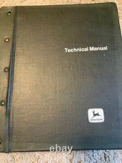 John Deere 8000 Series Tractors Service Manual 8010 & 8020 Four Wheel Drive