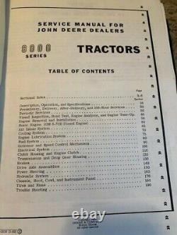John Deere 8000 Series Tractors Service Manual 8010 & 8020 Four Wheel Drive