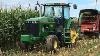 John Deere 8100 2wd Tractor Chopping Corn