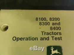 John Deere 8100 8200 8300 8400 Tractors Repair Technical Manual TM1576