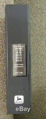 John Deere 8110-8210-8310-8410- Tractors Diagnostic Technical Manual Tm1796